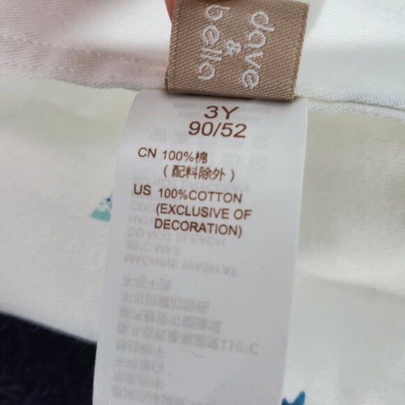 NWT Dave Bella baby boy print cotton button down shirt and tie toddler Sz 3 - Picture 9 of 11